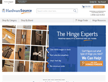 Tablet Screenshot of hardwaresource.com